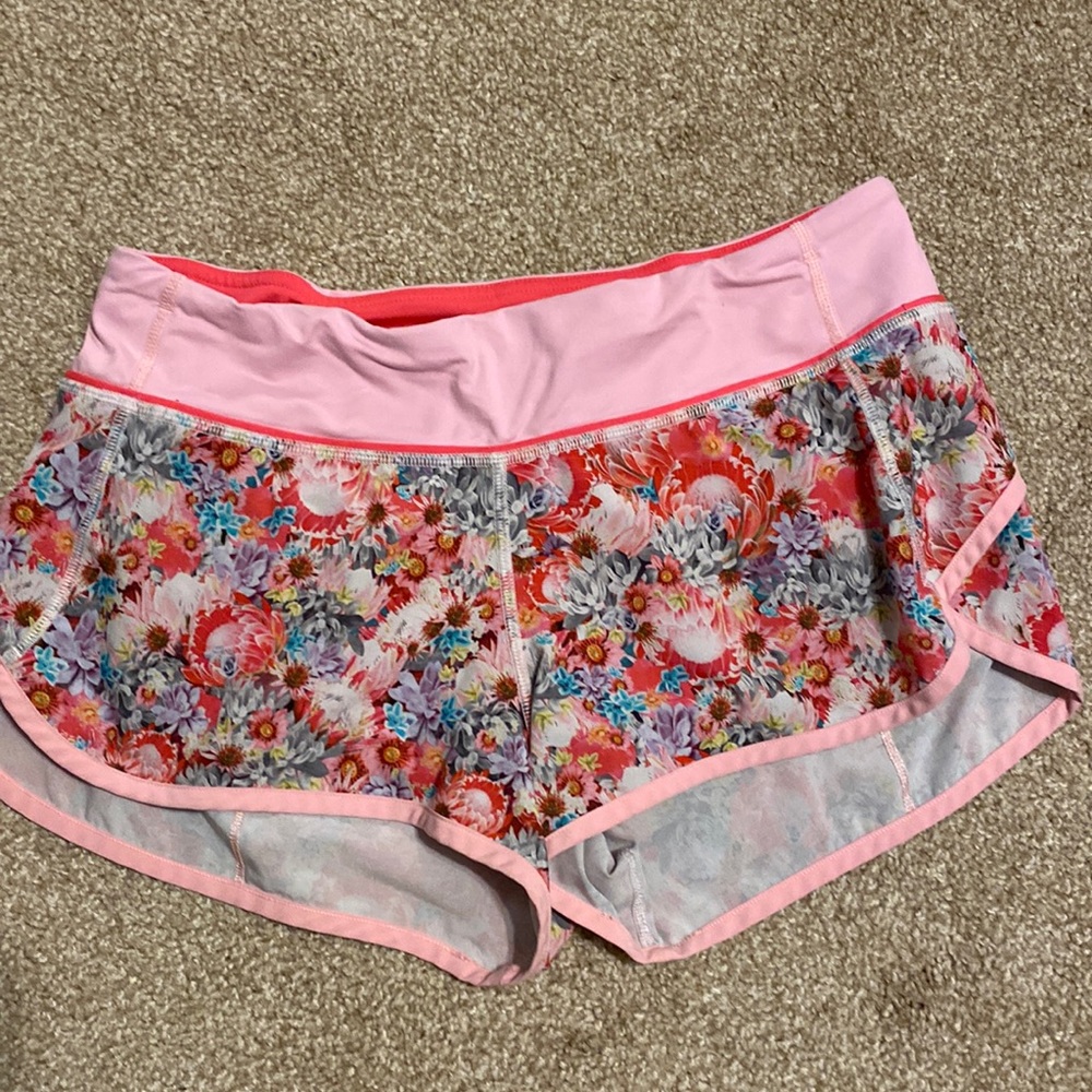 Lululemon low rise speed up shorts. 2”